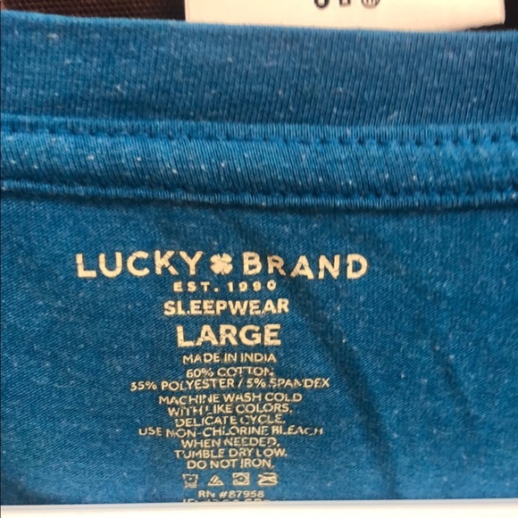 Lucky Brand Blue Short Sleeve Tee - Picture 2 of 4